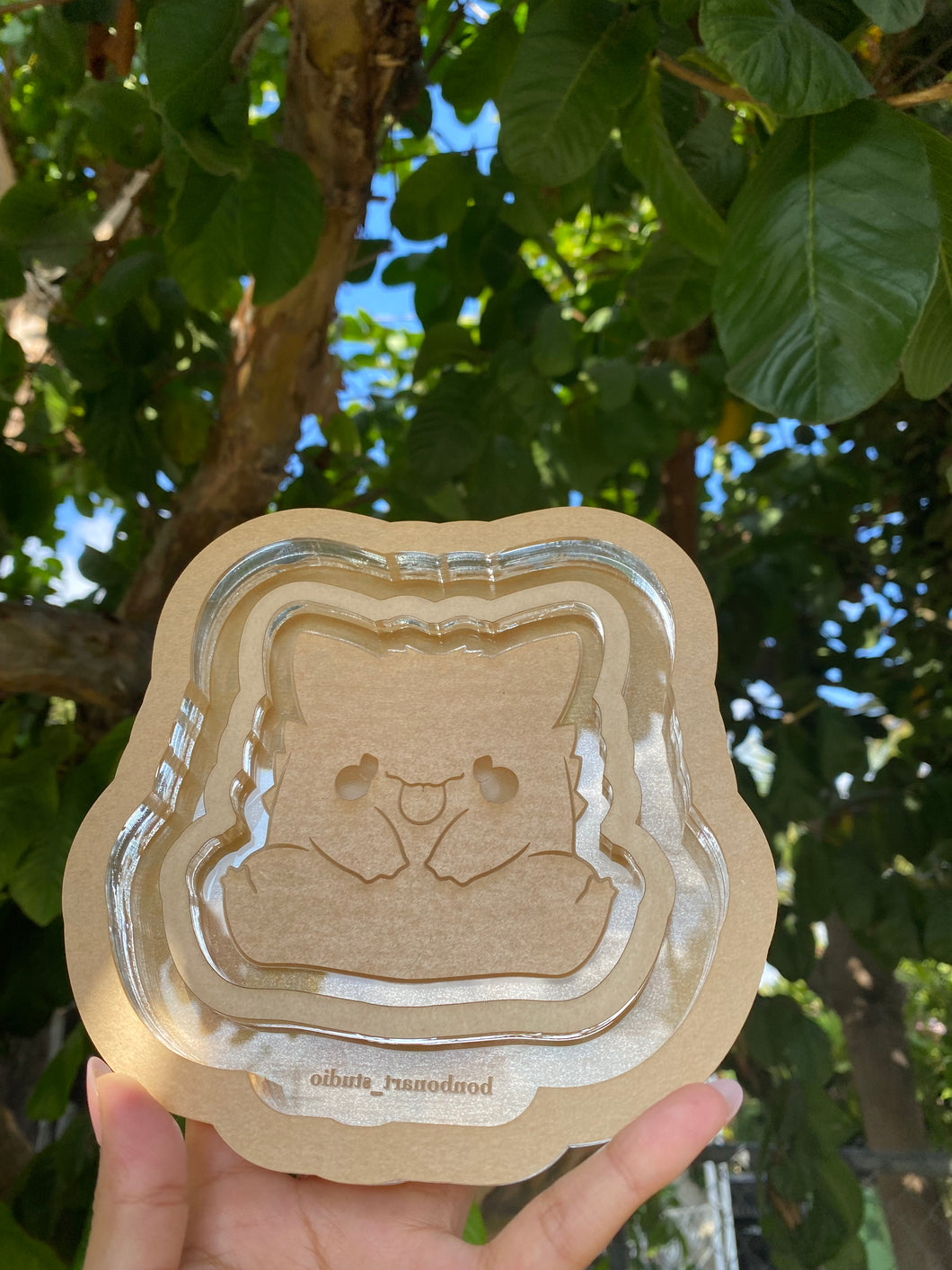 Cutie Gengar 4” tray mold