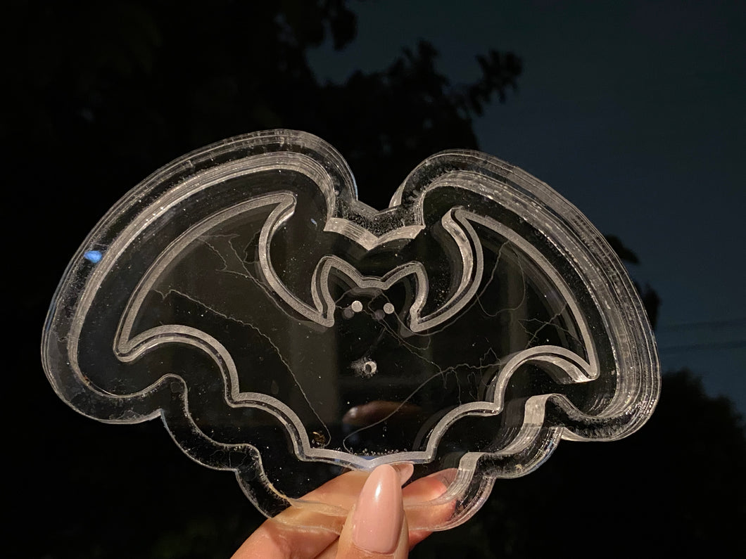 Bat incense holder mold ￼